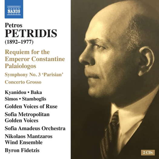 Petridis: Requiem for the Emperor Constantine Palaiologos. © 2021 Naxos Rights (Europe) Ltd