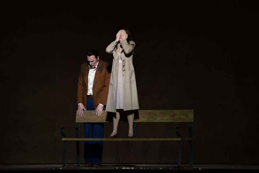 Charles Workman as Boris and Corinne Winters in the title role of Teatro dell'Opera di Roma's 'Káťa Kabanová'. Photo © 2022 Fabrizio Sansoni