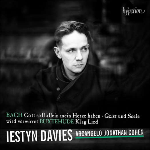 J S Bach; Buxtehude - Iestyn Davies. © 2022 Hyperion Records Ltd (CDA 68375)