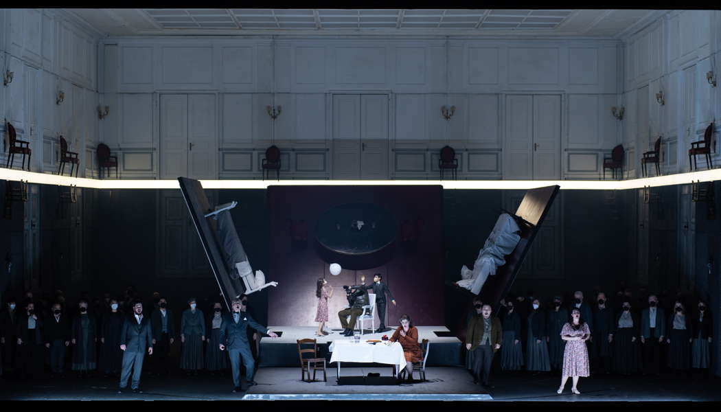 A scene from Verdi's 'Luisa Miller' in Rome. Photo © 2022 Fabrizio Sansoni