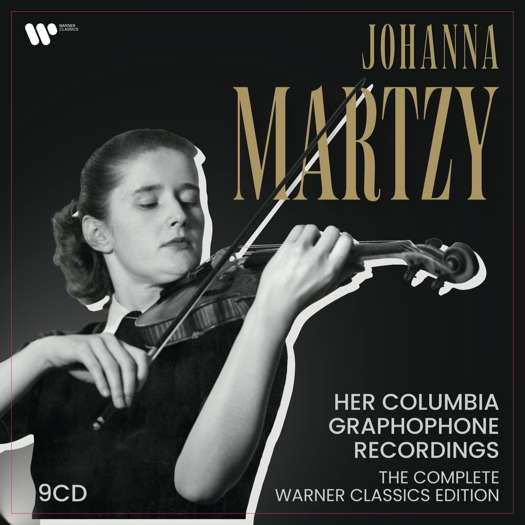 Johanna Martzy - Her Columbia Graphophone Recordings - The Complete Warner Classics Edition. © 2022 Parlophone Records Ltd (0190296488573)