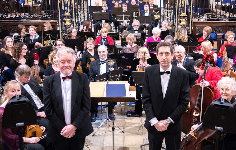 Jonathan Trout, Ed Temple and Derby Concert Orchestra in Derby Cathedral