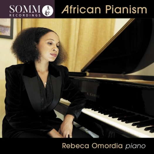 African Pianism. Rebeca Omordia. © 2022 SOMM Recordings