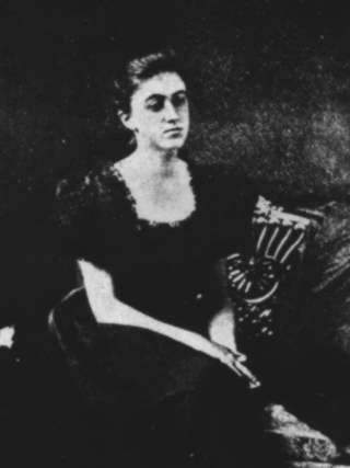 Margaret Lang (1867-1972) in circa 1900