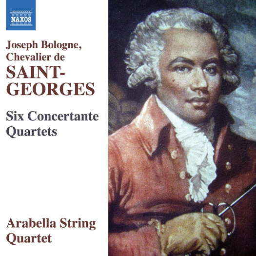Saint-Georges: Six Concertante Quartets. © 2022 Naxos Rights (Europe) Ltd (8.574360)