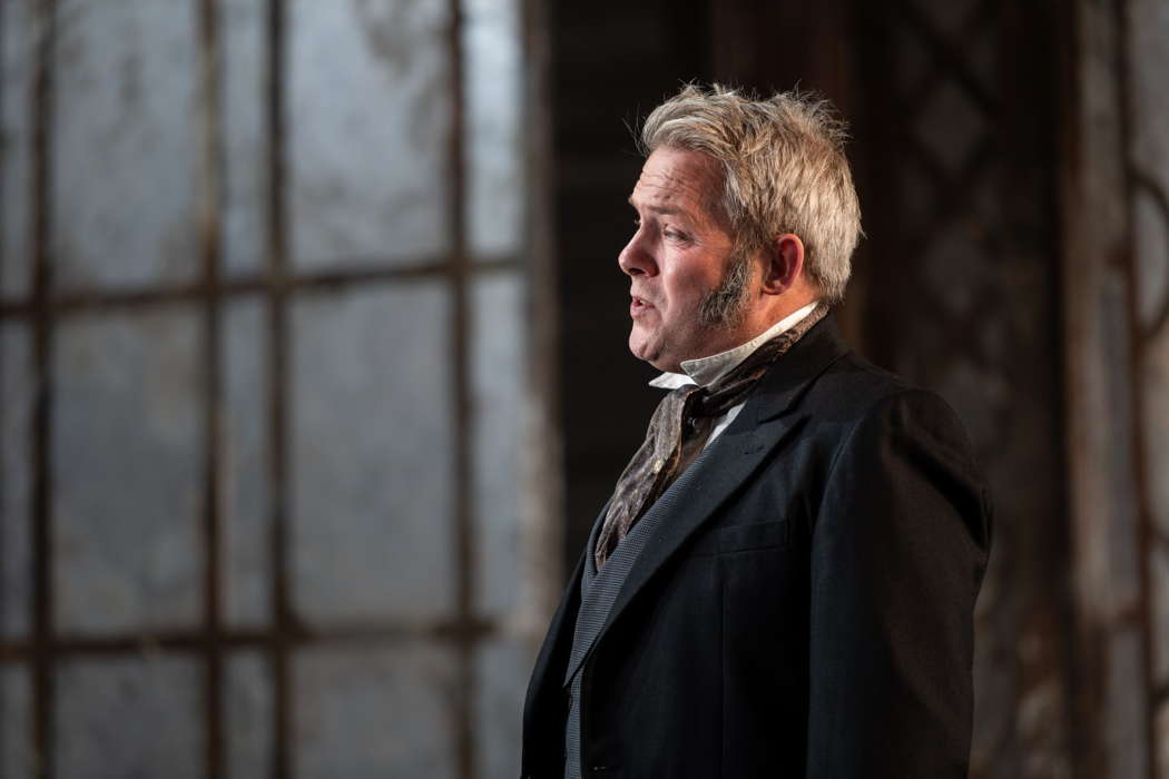 Robert Murray as the children's uncle and guardian in Garsington Opera's revival of Britten's 'The Turn of the Screw'. Photo © 2022 Julian Guidera