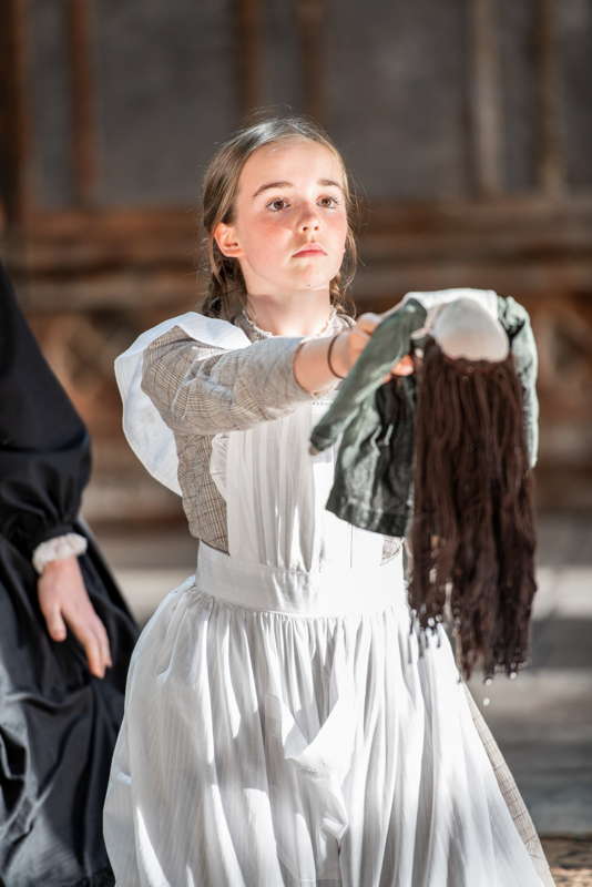 Her once beloved dolly is quite clearly doomed - Maia Greaves as a sensationally self-willed Flora in Garsington Opera's staging of 'The Turn of the Screw'. Photo © 2022 Julian Guidera