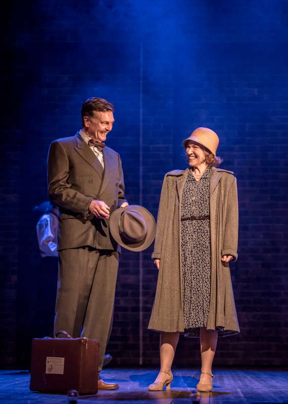 David Leonard as Herbie and Joanna Riding as Mama Rose in the Buxton Festival / Buxton Opera House production of 'Gypsy: A Musical Fable'. Photo © 2022 Genevieve Girling