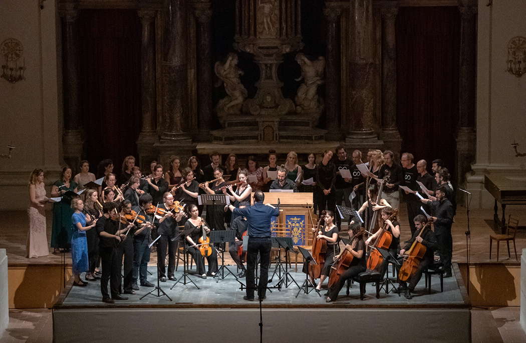 Baroque music being performed at the Chigiana International Festival and Music Academy. Photo © 2022 Roberto Testi