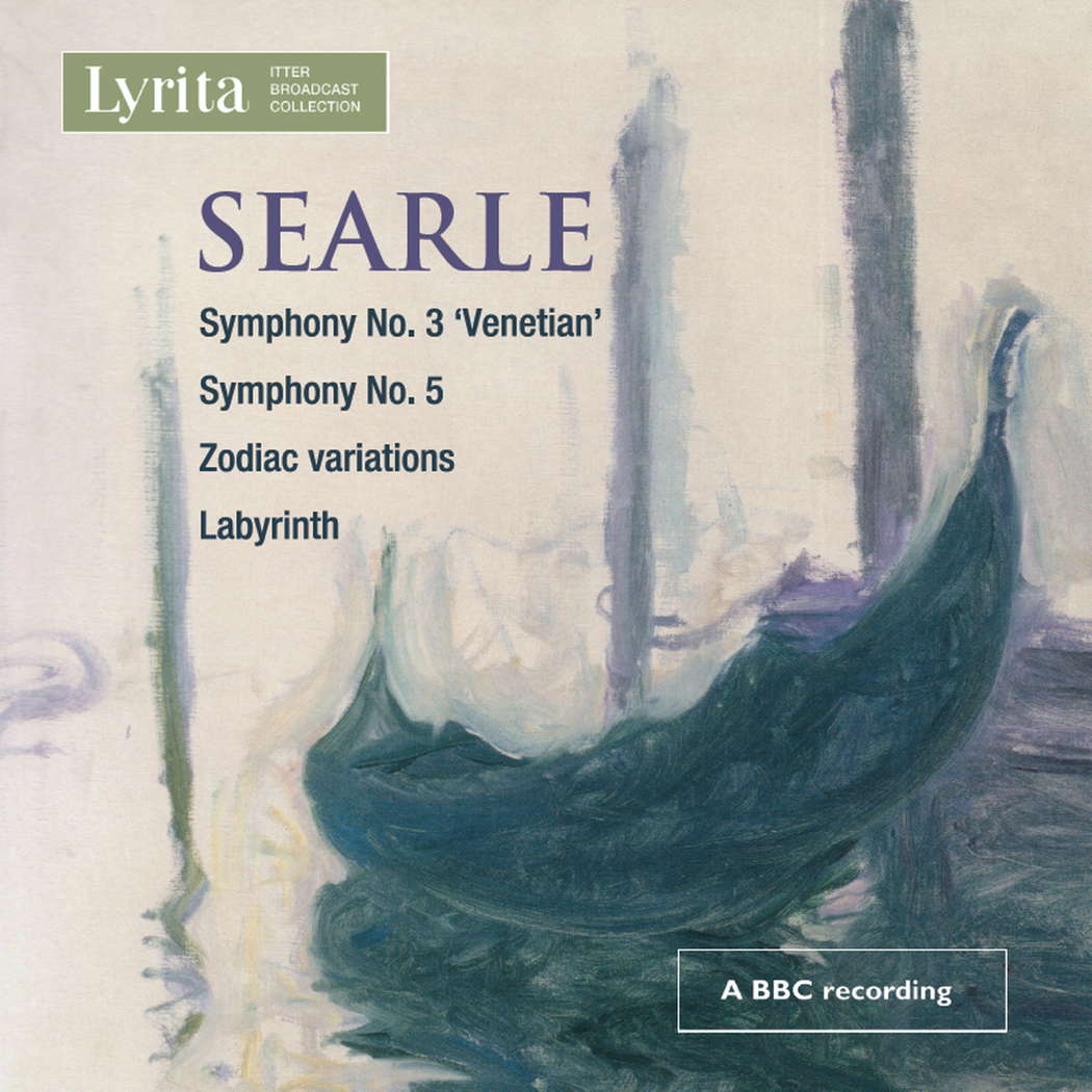 CD cover for Lyrita <em>LE 1130</em> - Searle. © 2016 Lyrita Recorded Edition