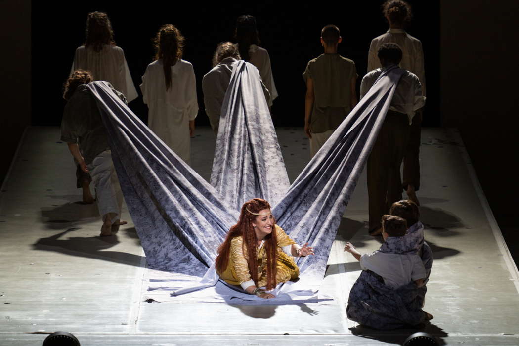 Marina Viotti in the title role of Gluck's 'Alceste' at Teatro dell'Opera di Roma.  Photo © 2022 Fabrizio Sansoni