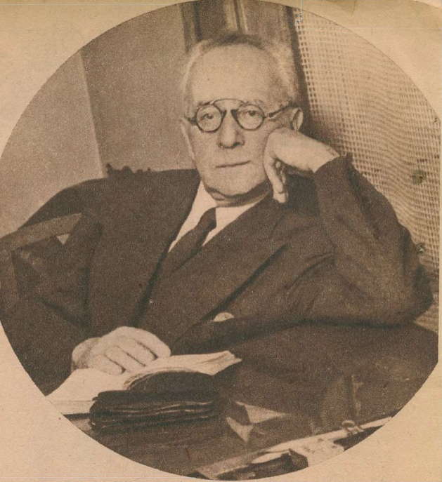 Carl Flesch (Source: Szinházi Magazin, 13 January 1943)