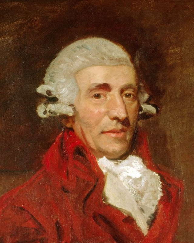 Haydn in 1791 (detail) by John Hoppner (1758-1810)
