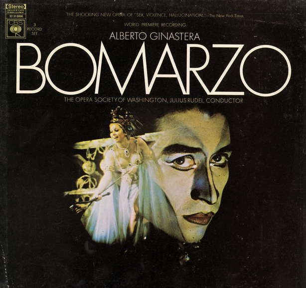 Ginastera: Bomarzo. © 1968 CBS Masterworks