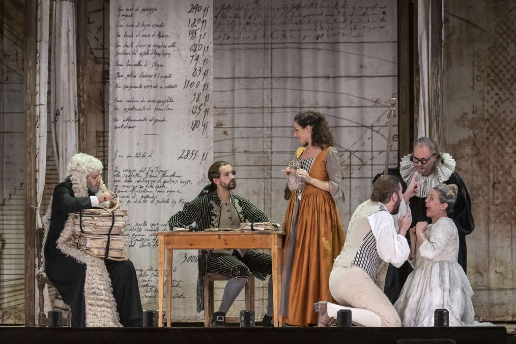 A scene from the Ravenna Autumn Trilogy 'Le nozze di Figaro'. Photo © 2022 Fabrizio Zani