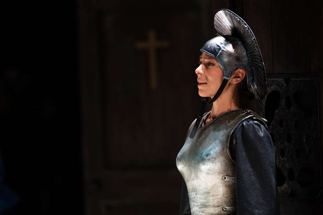 Corinne Winters as Blanche in Opera di Roma's production of Poulenc's 'Dialogues des Carmelites'. Photo © 2022 Fabrizio Sansoni