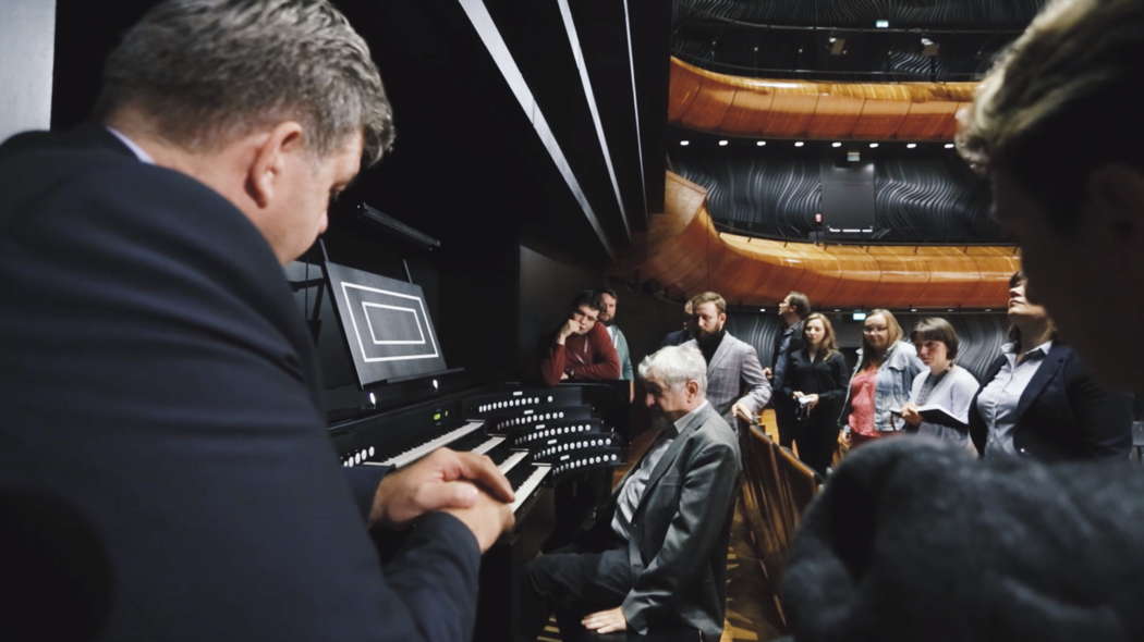 Exploring the new Škrabl organ in the NOSPR Concert Hall, Katowice, Poland