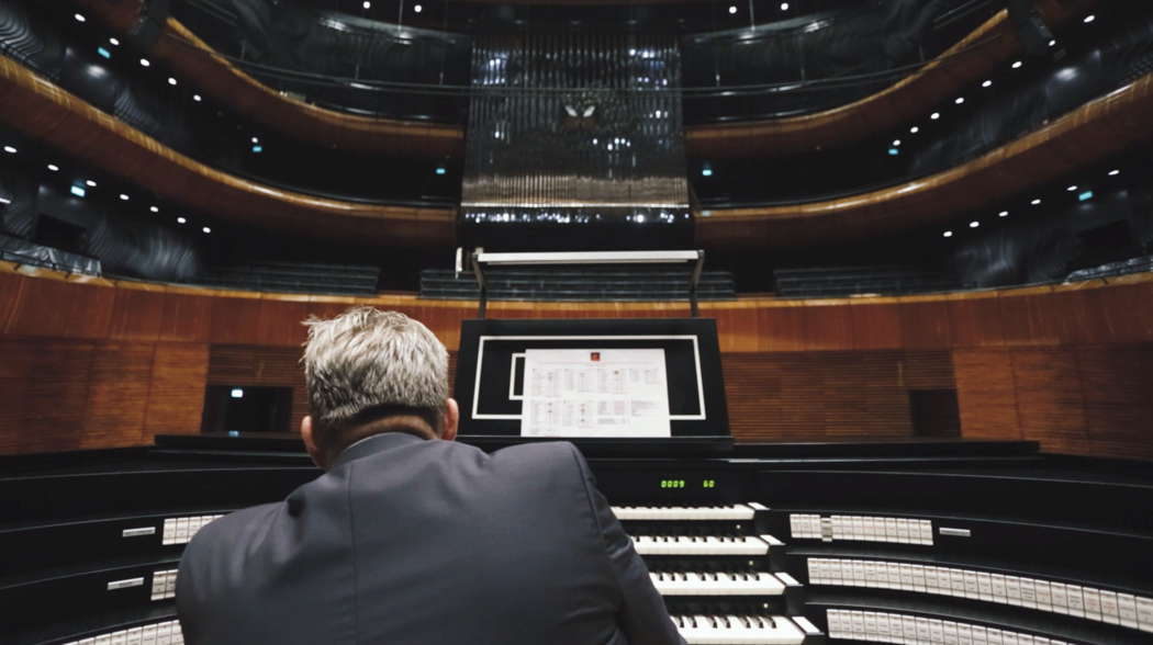 The new Škrabl organ in the NOSPR Concert Hall, Katowice, Poland