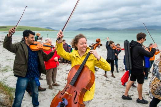 Nevis Ensemble in action