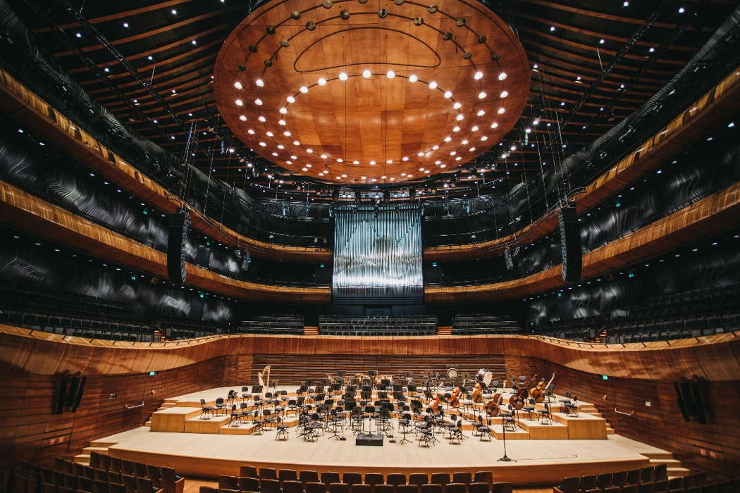 The new Škrabl organ in the NOSPR Concert Hall, Katowice, Poland. Photo © Jacek Poremba