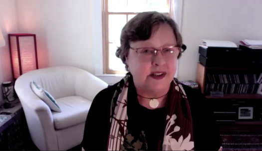 Hilary Tann, speaking as part of Classical Music Daily's online forum on women composers at the end of May 2022, where her contribution was particularly valuable and fascinating. Hilary was also interviewed in Classical Music Daily by Ona Jarmalavičiūtė in 2020.