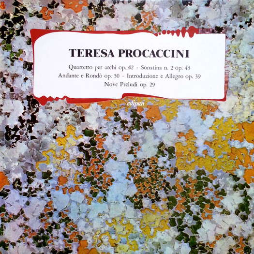 Teresa Procaccini. © Edizioni Edi-pan