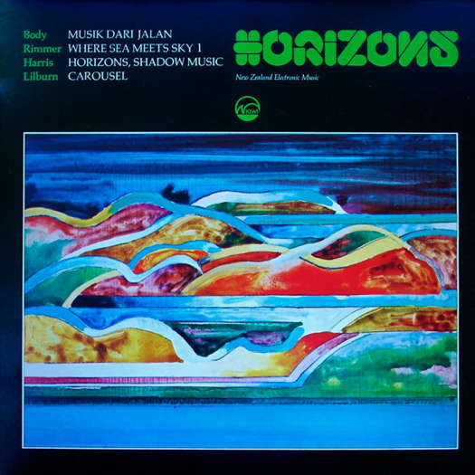 Horizons: New Zealand Electronic Music. © 1977 Kiwi Pacific Records Ltd