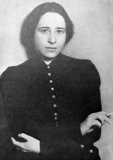 German-born American political philosopher and historian Hannah Arendt (1906-1975) in 1933