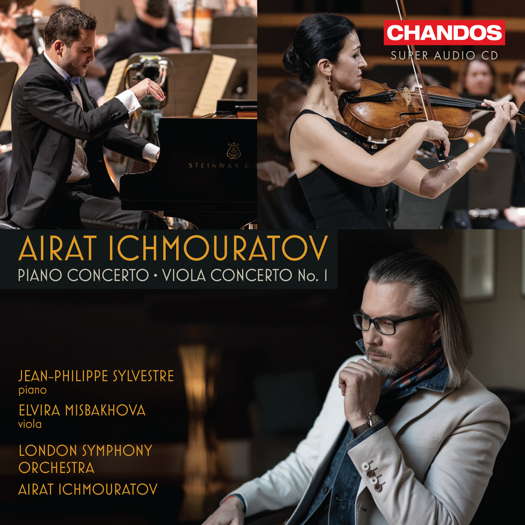Airat Ichmouratov: Piano Concerto; Viola Concerto No 1. © 2023 Chandos Records Ltd (CHSA 5281)