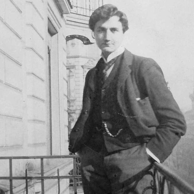 Ralph Vaughan Williams in 1898