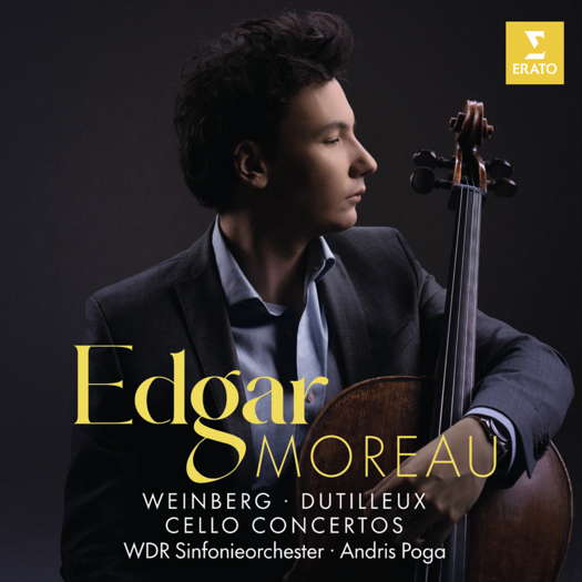 Edgar Moreau - Weinberg, Dutilleux Cello Concertos. © 2023 Parlophone Records Ltd (5054197489334)