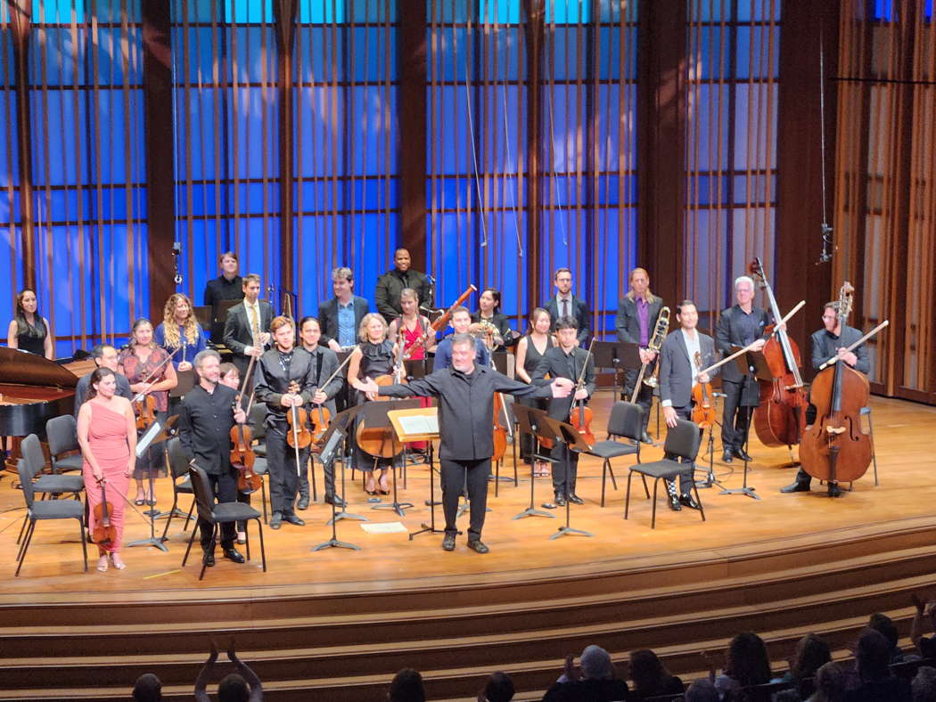 Conductor Alan Gilbert and the Summerfest Orchestra. Photo © 2023 Ron Bierman