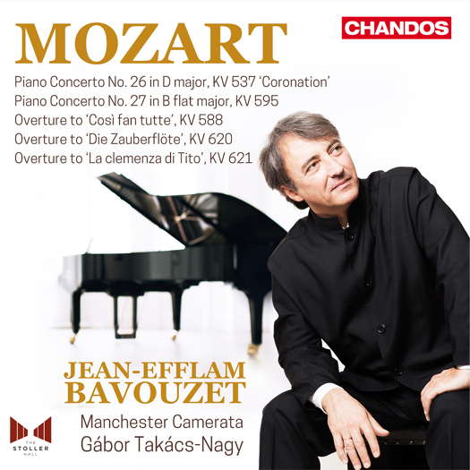 Mozart: Piano Concertos etc, Vol 8 - Jean-Efflam Bavouzet. © 2023 Chandos Records Ltd