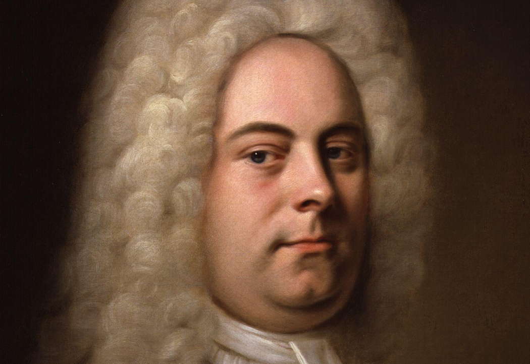 George Frideric Handel: a detail from the portrait by Balthasar Denner