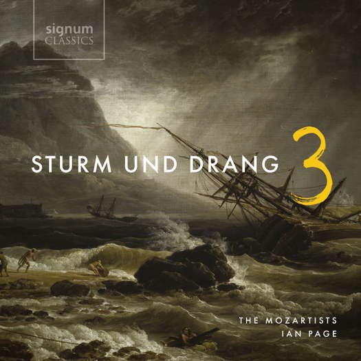 Sturm und Drang 3. The Mozartists / Ian Page. © 2023 Signum Records Ltd and The Mozartists