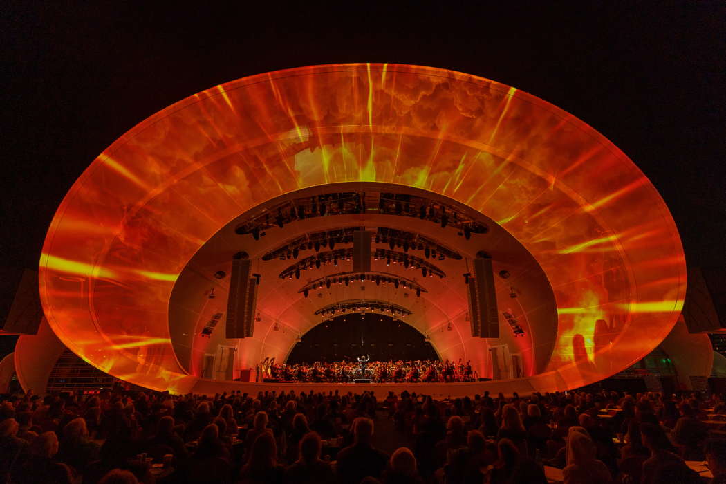 The Rady Shell on San Diego's waterfront. Photo © 2023 Gary Payne