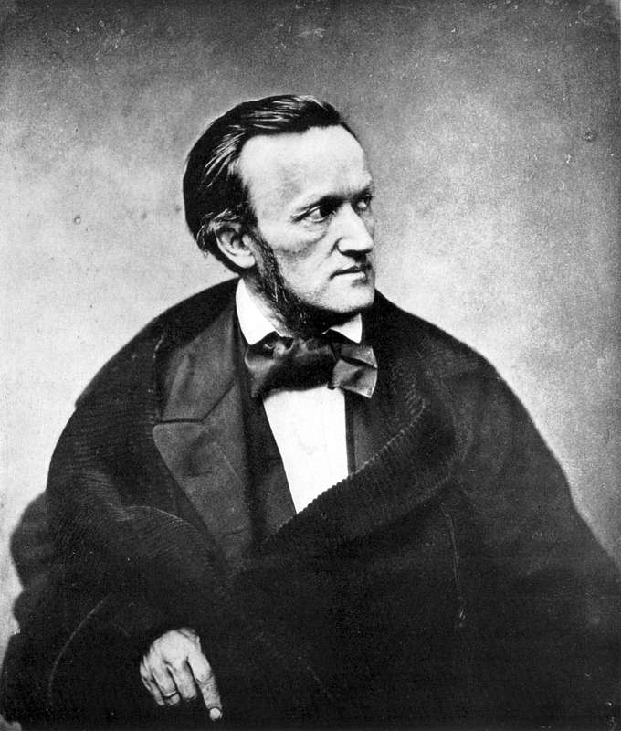 Richard Wagner (1813-1883) in Paris in 1861