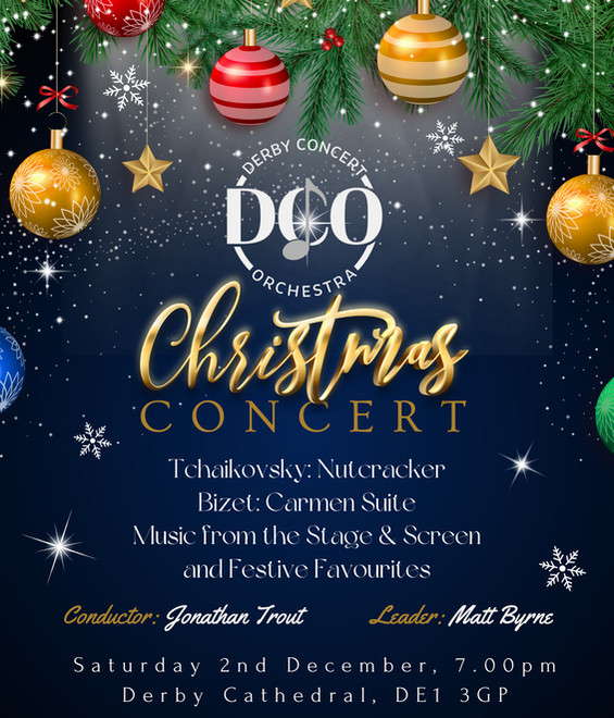 Derby Concert Orchestra Christmas Concert 2023