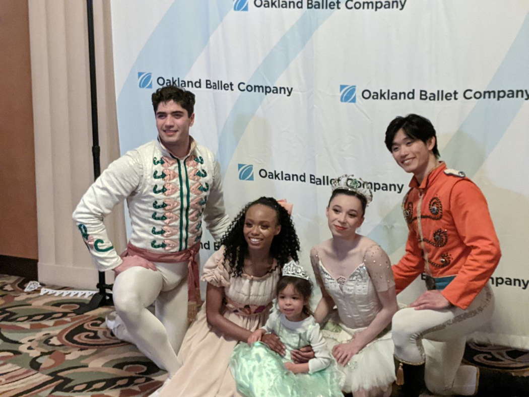Members of the cast for Oakland Ballet's 2023 production of 'The Nutcracker'