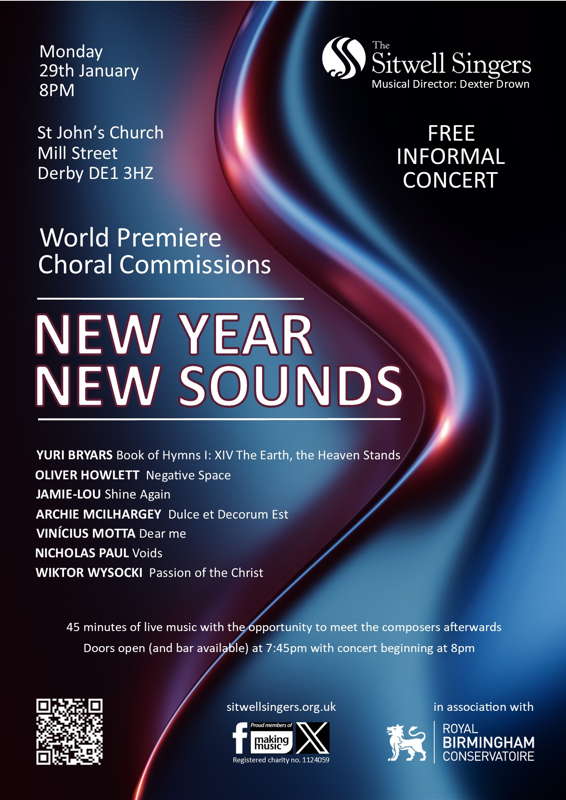 Poster for 'New Year New Sounds'