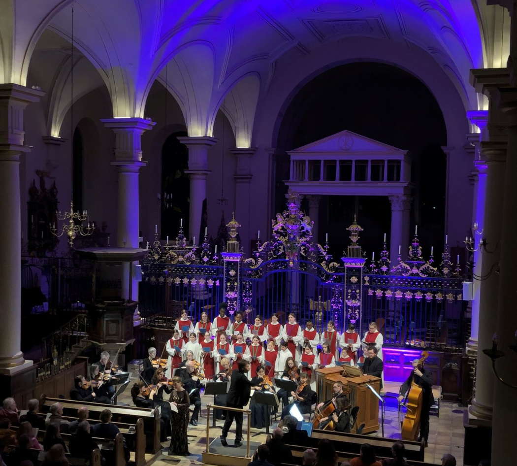 Fflur Wyn with Derby Cathedral Choir and Sinfonia Viva conducted by Alexander Binns at Derby Cathedral on 2 March 2024