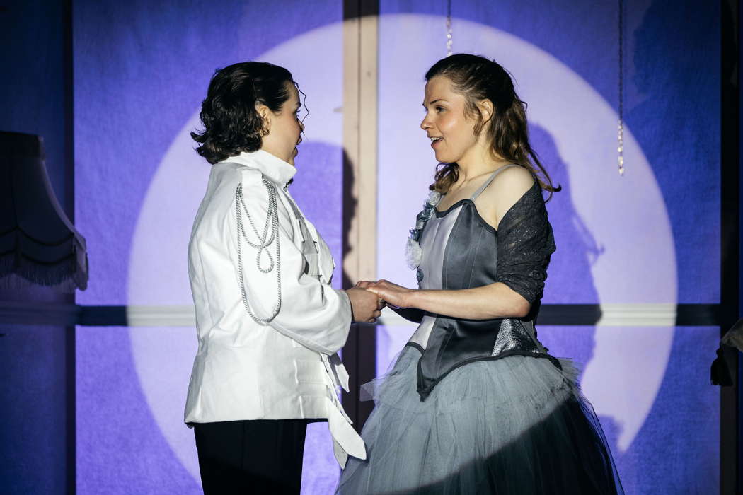 Hope at last - Cinderella and the Prince in a joyous moment as love and infatuation seizes them both. Photo © 2024 Greg Milner