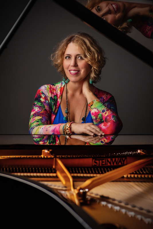 Venezuelan pianist Gabriela Montero. Photo © 2018 Anders Brogaard