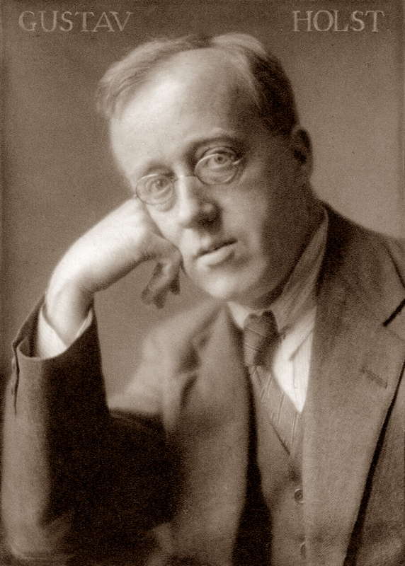 Gustav Holst (1874-1934). Photo © 1921 Herbert Lambert
