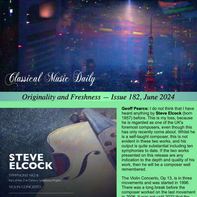 Classical Music Daily's June 2024 newsletter