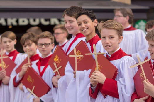 Worcester Cathedral choristers