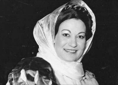 Elena Mauti Nunziata (1946-2024) in 'I puritani' in Palermo, 1974
