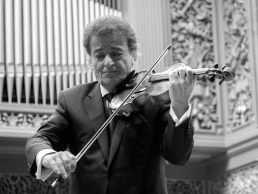 Eugene Sârbu (1950-2024) performing at the Romanian Atheneum in Bucharest in 2018