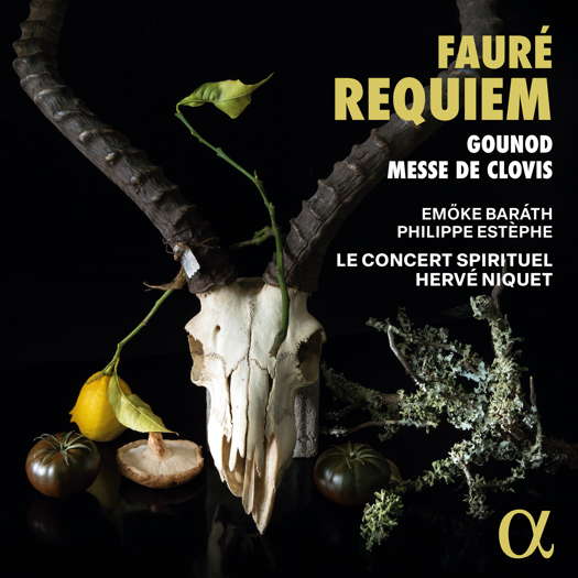 Fauré: Requiem; Gounod: Messe de Clovis. © 2024 Alpha Classics / Outhere Music France (ALPHA 1014)