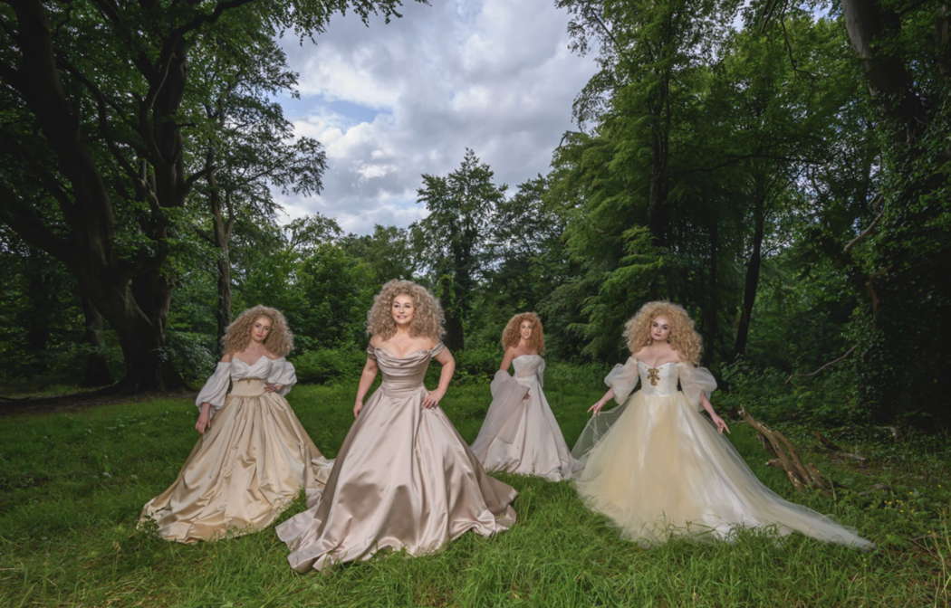From left to right: Sarah Richmond, Carolyn Dobbin, Jenny Bourke and Mary McCabe. Photo © 2024 Neil Harrison